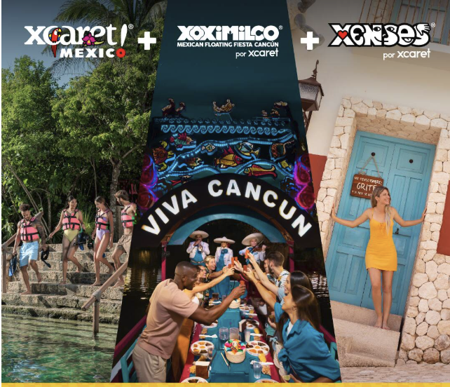 Combo Xcaret Plus + Xoximilco + Xenses