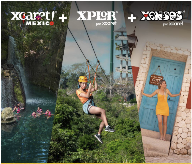 Combo Xcaret Plus + Xplor + Xenses